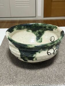 初出し品 大鉢 時代物 茶碗 陶磁器 食器 在銘