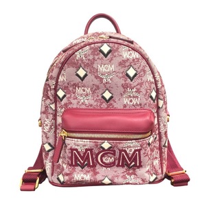 エム・シー・エム MCM バックパック キャンバス リュック・デイパック レディース 中古