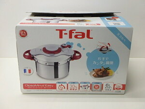 〔896〕☆T-fal　ティファール　圧力鍋　クリプソ　ミニット　イージー　ルビーレッド　　P4620769 ☆