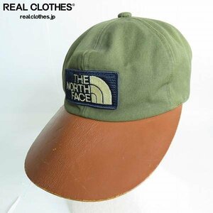 THE NORTH FACE/ザ ノースフェイス 90s つばレザー キャップ/FREE /000