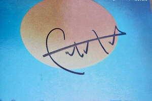 Vintage Carlos Santana Caravanserai Signed Autographed バイナル Record LP Album 海外 即決