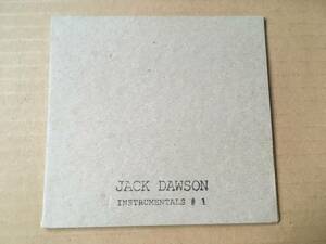 Jack Dawson●輸入盤 CD-R●[Instrumentals #1]2012●Australia●ギターインストアルバム