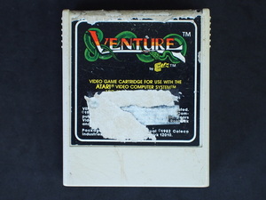 超レア アタリ2600 ゲーム カセット コレコ ベンチャー ATARI Atari VCS Atari2600 Coleco VENTURE 1982年 12010 No.6291