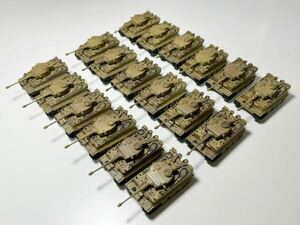 1/144 TAKARA タカラ WTM ワールドタンク ミュージアム 第5弾 ドイツ ティーガー 重戦車 アフリカ迷彩 ×18
