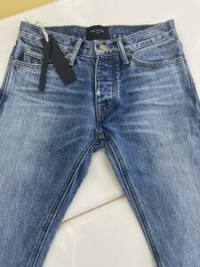 2017年購入 新品 FEAR OF GOD The Vintage Wash Selvedge Denim Jean サイズ28 セルビッジ デニム ジーンズ フィアオブゴッド