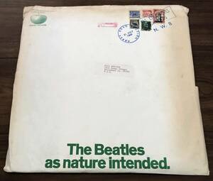 ★LP★THE BEATLES / Get back★大判ポスター・プロモシート・封筒あり・PCS 7080★