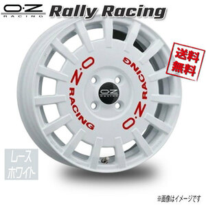 OZレーシング OZ Rally Racing レースホワイト 16インチ 4H100 5J+45 1本 68 業販4本購入で送料無料