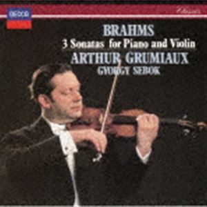 ブラームス：ヴァイオリン・ソナタ全集（SHM-CD） アルテュール・グリュミオー（vn）