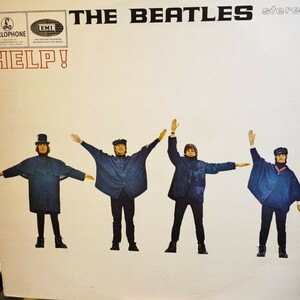 LP UK 2EMI BOX HELP The Beatles ヘルプ　ビートルズ ALL RIGHT RIMラベル　マト4/4 両面HTM刻印