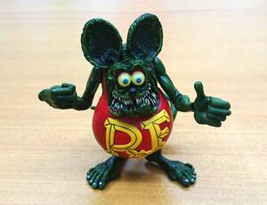 ①【送料￥510】★ RatFink R.F ラットフィンク PVC フィギュア ★ 関節稼働 アクションフィギュア サイズ≒12cm 新品 バルク品