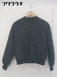 ◇ EASTBOY イーストボーイ ジップアップ 中綿 長袖 キルティング ジャケット サイズ 11 ブラック レディース