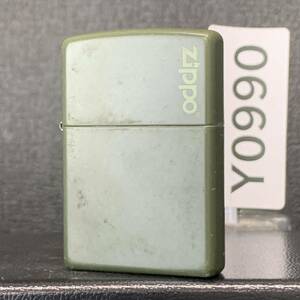 美商品 ZIPPO グリーンマット MATTE ジッポー オイルライター Y0990