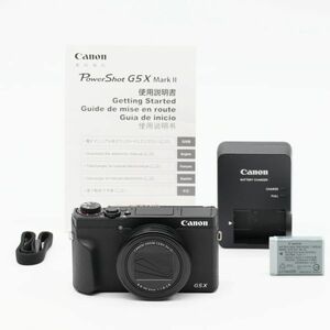 [新品級] Canon PowerShot G5 X Mark II ブラック PSG5X #513