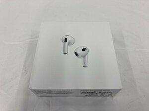 Apple アップル　AirPods エアポッズ　MPNY3J/A　モデルA2565 A2564 A2897　第3世代　未開封品【CDAZ2026】