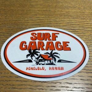 SURF GARAGE ステッカー サーフガレージ オレンジ