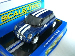 1/32 スロットカー　SCALEXTRIC 　C2805 　MINI　COOPER　Road　Car　Blue　 　未走行　　最後の一品