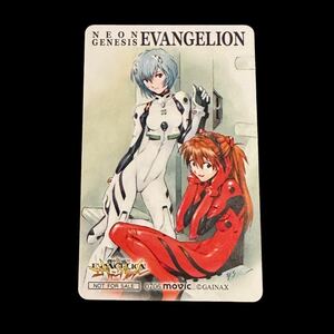 テレカ NEON GENESIS 新世紀エヴァンゲリオン 綾波レイ アスカ・ラングレー ムービック 未使用