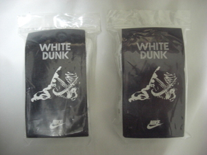 新品 DS 2004 非売品 NIKE WHITE DUNK シューレース SET OF 2 (2足分セット)