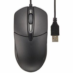 スリー・アールシステム USB接続光学マウス ブラック 3R-KCMS01UBK