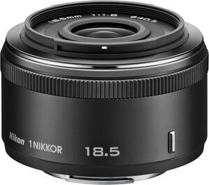 Nikon 単焦点レンズ 1 NIKKOR 18.5mm f/1.8 ブラック ニコンCXフォーマット(中古品)