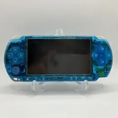 ジャンク　PSP-3000 スケルトンブルー