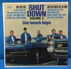 LP 洋楽 The Beach Boys / Shut Down Volume 2 米盤 オリジナル盤 サイン付き? モノラル
