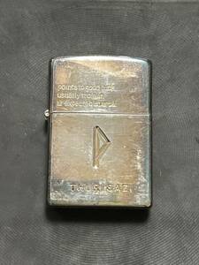 ★ZIPPO 未使用 THURISAZ 2006年製E ヴィンテージ 蒸着メッキ 火花確認済 オイルライター 喫煙具