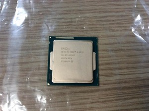 【ジャンク/現状品】intel CPU CORE i5 - 4570 3.20GHz SR14E 中古