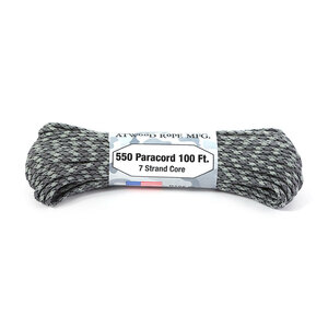 ☆ 14.Titanium パラコード 550Lbs 30m アトウッド ロープ ATWOOD ROPE MFG. アウトドア 定番 アクセサリー 定番 耐久性 サバゲー paracor