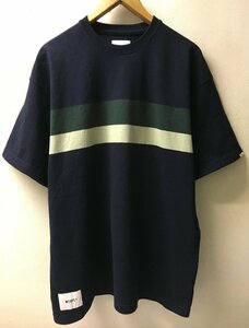 ◆WTAPS ダブルタップス 23ss 美品　XL BDY 03 / SS / COTTON. TEXTILE Tシャツ 231ATDT-CSM3 Tシャツ ネイビー