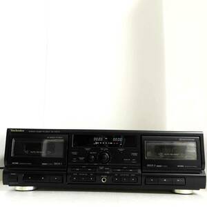 Technics RS-TR575 ステレオ カセットデッキ ダブルカセット Stereo Cassette Deck テクニクス 日本製 動作確認済み