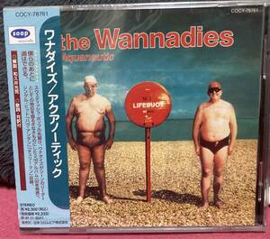 貴重新品未開封CD!!THE WANNADIES ザ・ワナダイズ『Aquanautic アクアーノーティック』スウェディッシュポップ　国内盤　歌詞対訳付き