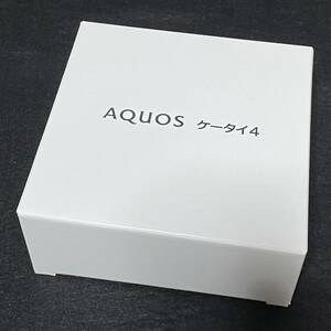 【新品/未使用/SIMフリー】 AQUOS ケータイ4［A205SH］ホワイト★判定〇/残債なし/SoftBank版SIMフリー★　01261