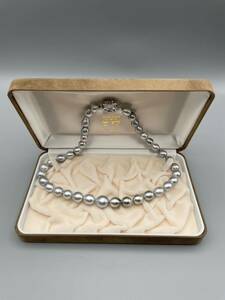 バロックパール 約9-12ｍｍ珠 ネックレス 留め具 シルバー レディース アクセサリー 真珠 