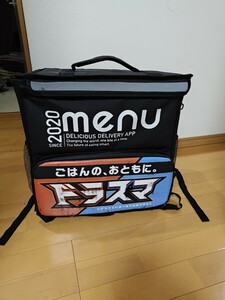 menu 配達バッグ　Uber Eats、出前館等にも　ウバック