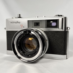 綺麗です モルト新品交換済み 　MINOLTA ミノルタ HI-MATIC 7ｓ レンジファインダーカメラ 使用感少ない　完動品 　　