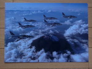 非売品 新品 航空自衛隊 ブルーインパルス A4 クリアファイル 戦闘機 JASDF 正規品 飛行機 クリアフォルダー クリアホルダー 富士山