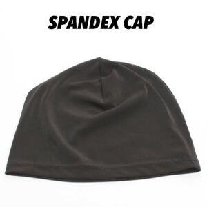 SPANDEX CAP スパンデックス キャップ ブラック 黒 バンダナ まとめ売り 伸縮 海賊 スカルキャップ スカル ビーニー ドゥーラグ DU-RAG USA
