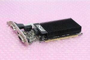 MSI GT 710 1GD3H LP ファンレス / GeForce GT710 1GB DDR3 DVI/HDMI/D-sub-2