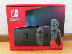 未使用品 保管品 任天堂 Nintendo Switch ニンテンドー スイッチ 本体 HAD-S-KAAAH グレー ゲーム機/激安1円スタート