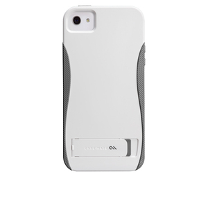 即決・送料無料)【スタンド機能付きケース】Case-Mate iPhone SE(第一世代,2016)/5s/5 POP! with Stand Case White/Titanium