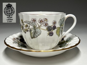 【瑞】ロイヤルウースター ROYAL WORCESTER　LAVINIA　デミタスカップ＆ソーサー