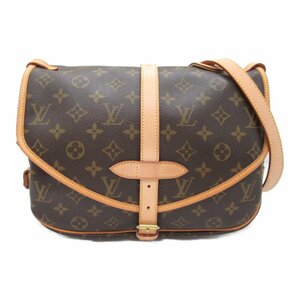 ルイ・ヴィトン ソミュール30 ブランドオフ LOUIS VUITTON ショルダーバッグ モノグラム 中古 メンズ レディース