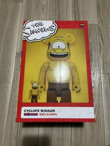 Bearbrick CYCLOPS WIGGUM 100％ & 400％ベアブリック サイクロプス ウィガム