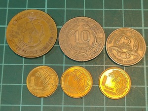 【1円スタート】フランス領ギアナ　ギアナフラン硬貨　おまとめ