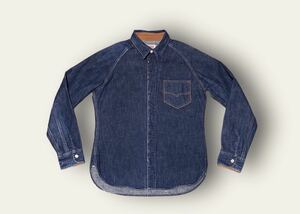 デラックスウエア 40s DENIM SHIRT 7640 DELUXEWARE ワークシャツ　長袖　デニムシャツ★