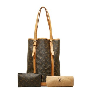 ルイ ヴィトン モノグラム バケットGM ショルダーバッグ ハンドバッグ M42236 ブラウン PVC レザー レディース LOUIS VUITTON 【中古】