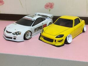 送料無料　1/10 ホンダ インテグラ タイプR S2000 ラジコンボディセット　HPI パンドラ PANDORA HONDA INTEGRA TYPE-R RC BODY ドリフト