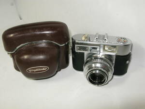 フォクトレンダー VITOMATIC Ⅱa (カラースコパー 50mmf2.8) 距離計連動 ■動作OK■良品■ 10661 