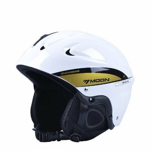 スキーヘルメット スノーボードヘルメット メンズ ユニセックス サイズS~Ｌ白い HE329
